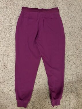 Women's Plum Jogger Pants with Elastic Waistband